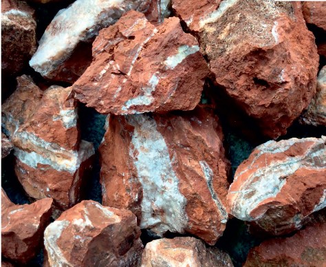 IS. Granulat Congo rock (40-60 mm) 25kg- okrasni kamen
